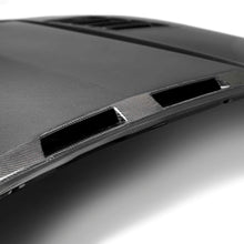 Load image into Gallery viewer, Anderson Composites 2018-2023 Ford Mustang Ram Air Double Sided Carbon Fiber Hood - Anderson Composites AC-HD18FDMU-AB-DS