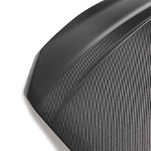 Load image into Gallery viewer, Anderson Composites 2018-2023 Ford Mustang Double Sided Type-CJ 4in Carbon Fiber Cowl Hood - Anderson Composites AC-HD18FDMU-