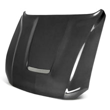 Load image into Gallery viewer, Anderson Composites 2018-2023 Ford Mustang Type-GR Double Sided Carbon Fiber Hood - Anderson Composites AC-HD18FDMU-GR-DS