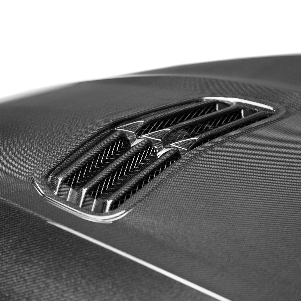 Anderson Composites 2016-2024 Chevrolet Camaro Carbon Fiber Type-OE Style Hood - Anderson Composites AC-HD19CHCAM-OE