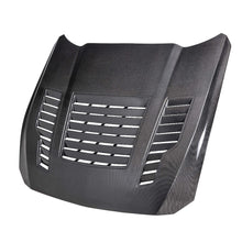 Load image into Gallery viewer, Anderson Composites 2024 Ford Mustang Type-GT4 Double-Sided Carbon Fiber Hood - Anderson Composites AC-HD24FDMU-GT4-DS