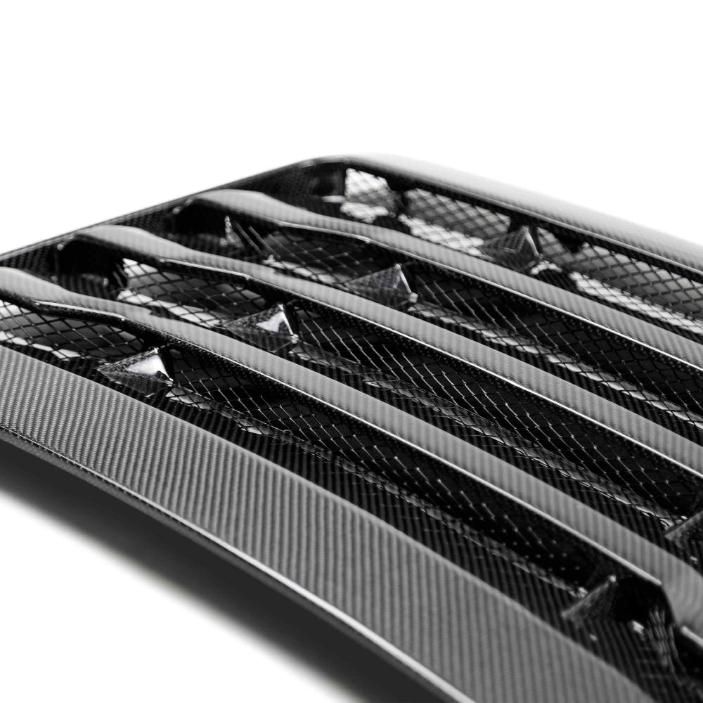 Anderson Composites 2017-2020 Ford Raptor Type-OE Carbon Fiber Hood Vent - Anderson Composites AC-HDS17FDRA-OE