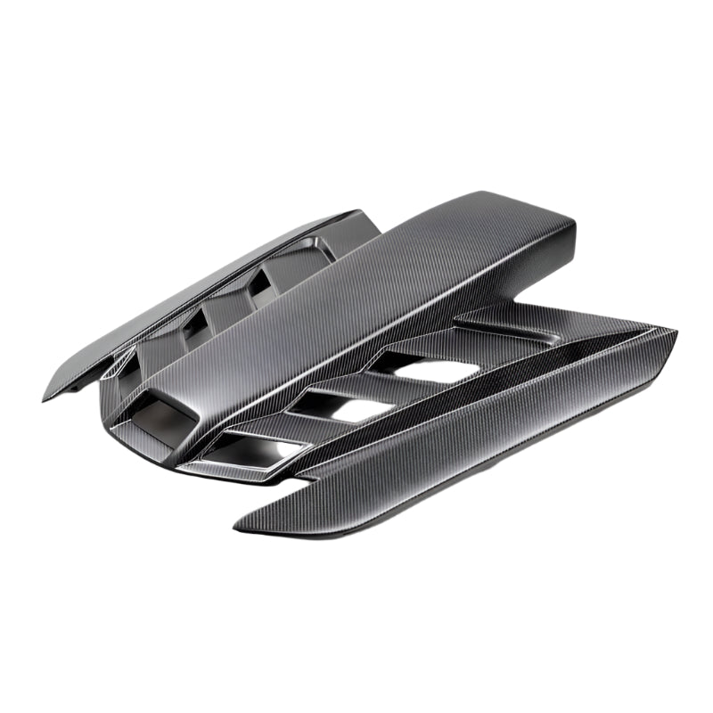 Anderson Composites 20-24 Chevrolet Corvette C8 Coupe Dry Carbon Roof Scoop - Anderson Composites AC-HRS20CHC8