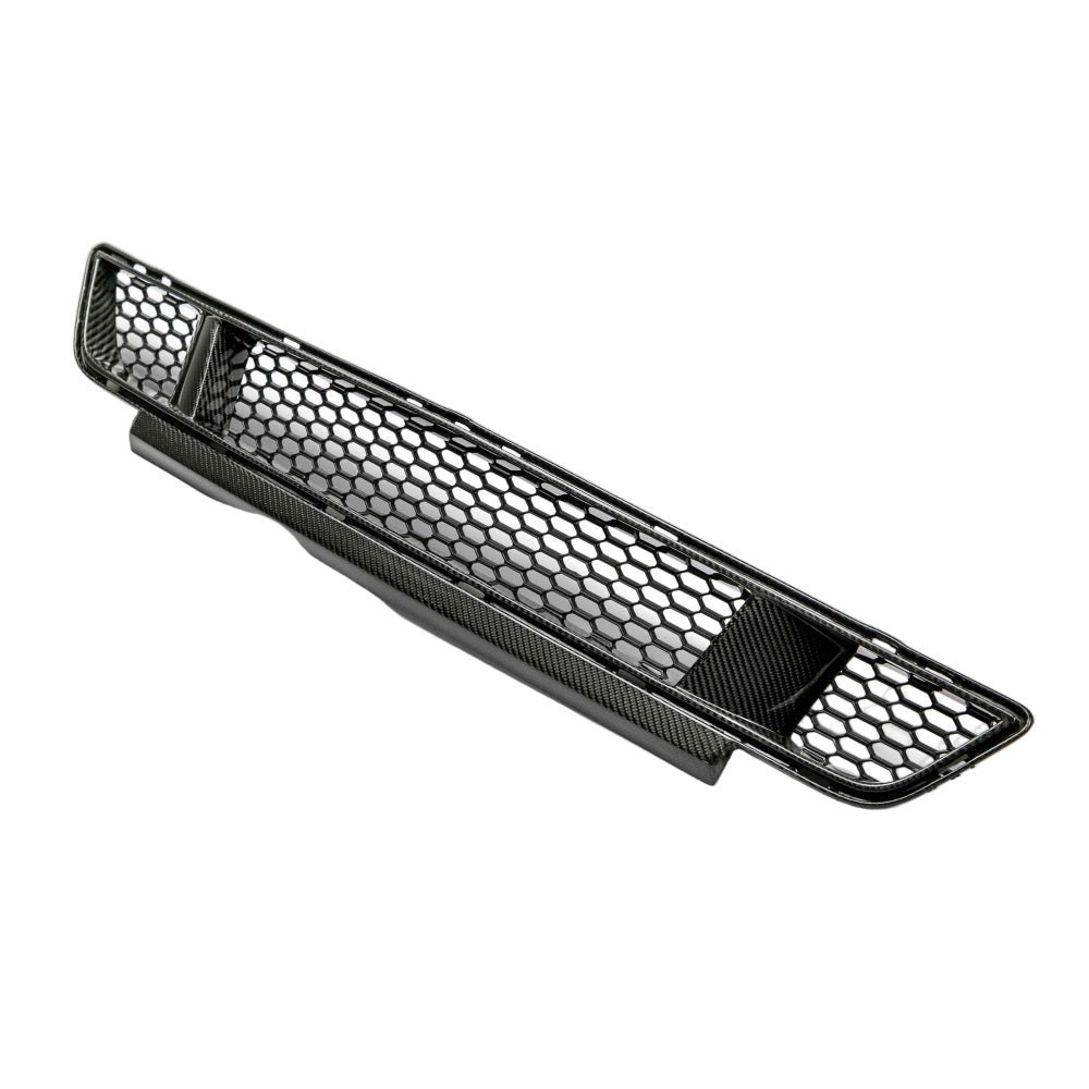 2015-2017 Ford Mustang Front Carbon Fiber Lower Grille - Anderson Composites AC-LG15FDMU