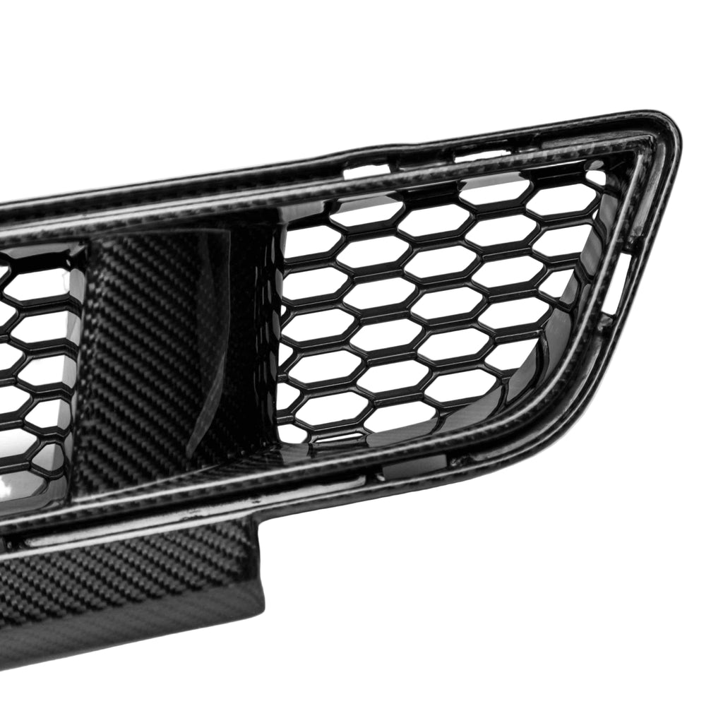 2015-2017 Ford Mustang Front Carbon Fiber Lower Grille - Anderson Composites AC-LG15FDMU