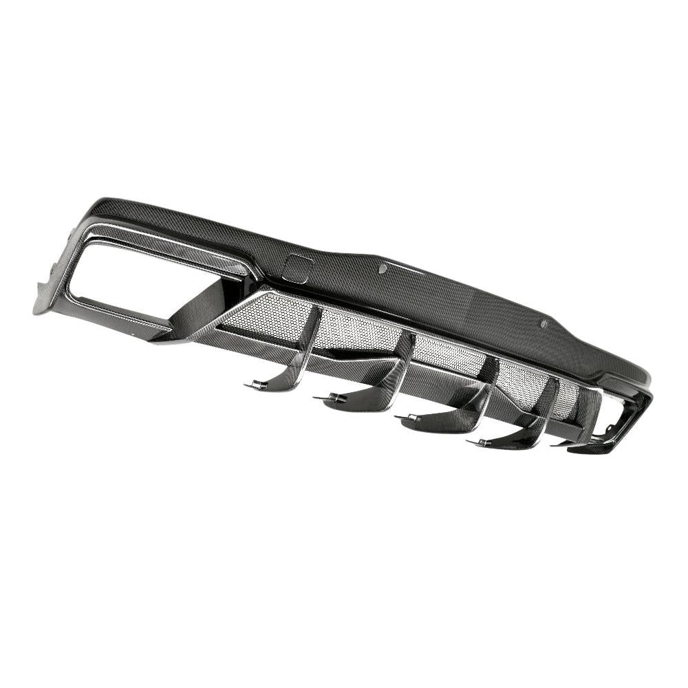 Anderson Composites 2020-2025 Chevrolet Corvette (C8) Carbon Fiber Rear Diffuser - Anderson Composites AC-RD20CHC8-MB