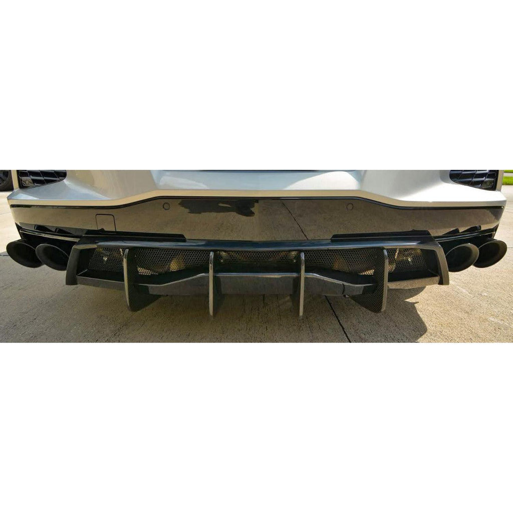 Anderson Composites 2020-2024 Corvette C8 Carbon Fiber Rear Diffuser Fins - Anderson Composites AC-RDF20CHC8