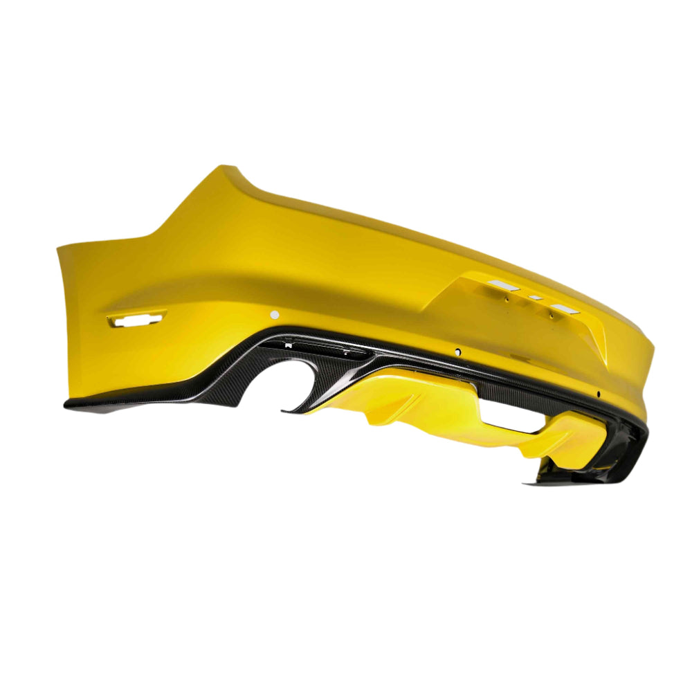 Anderson Composites 2015-2017 Ford Mustang Type-OE Rear Valance - Anderson Composites AC-RL15FDMU-AO