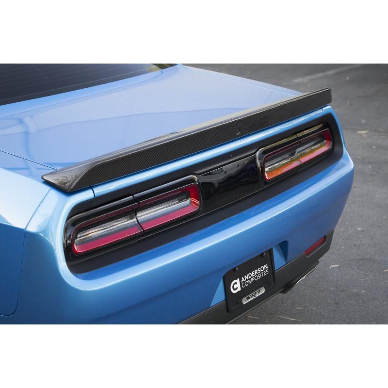 Anderson Composites 2008-2014 Dodge Challenger Rear Spoiler - Anderson Composites AC-RS0910DGCH-OE