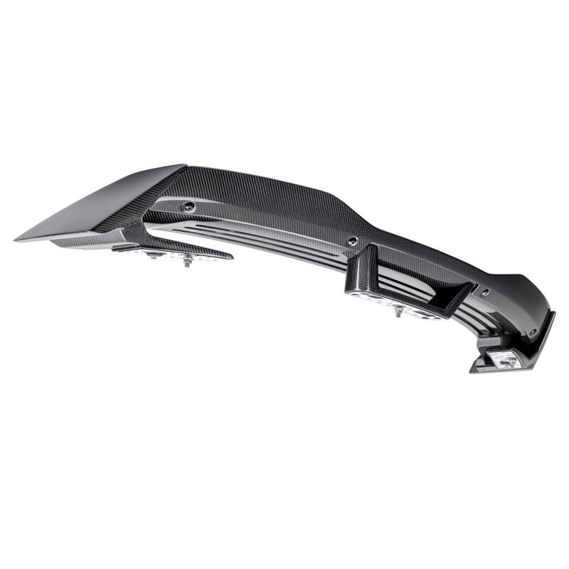 Anderson Composites 2024 Ford Mustang Dark Horse Carbon Fiber Spoiler w/ Gurney Flap - Anderson Composites AC-RS24FDMUDH-AC