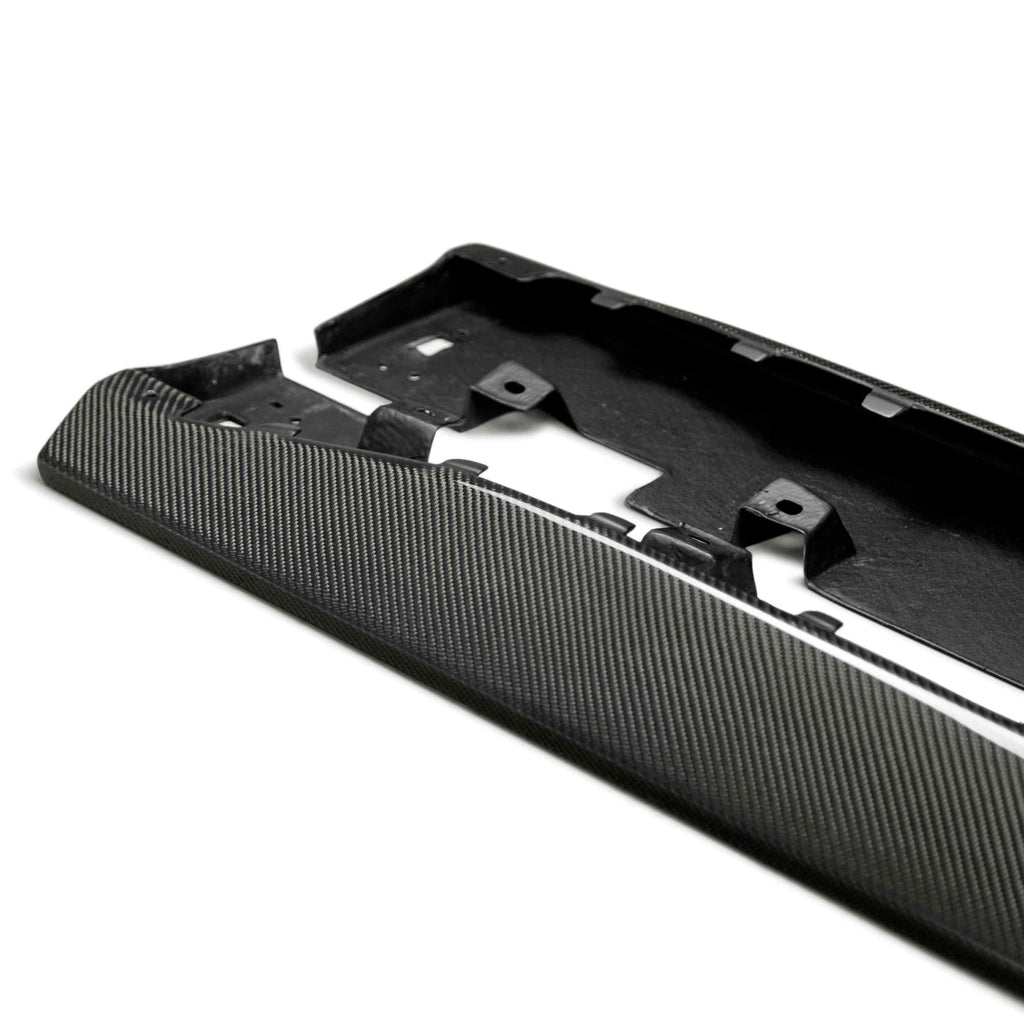 Anderson Composites 2015-2023 Ford Mustang Type-AR Rocker Panel Splitter - Anderson Composites AC-SS15FDMU-AR