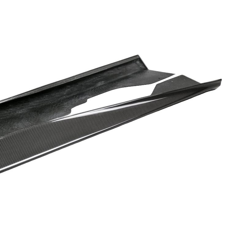 Anderson Composites Carbon Fiber Rocker Panel Extension 2020+ Corvette C8 Stingray - Anderson Composites AC-SS20CHC8-MB