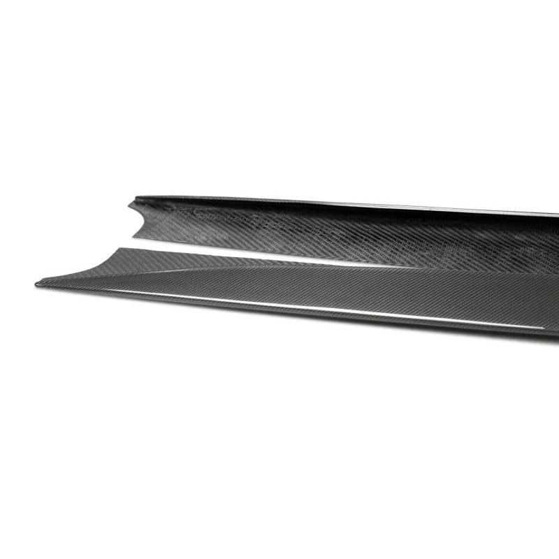 Anderson Composites Carbon Fiber Rocker Panel Extension 2020+ Corvette C8 Stingray - Anderson Composites AC-SS20CHC8-MB