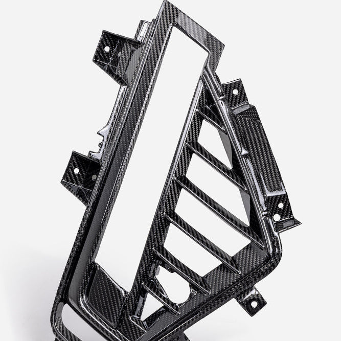 Anderson Composites 2022-2024 Cadillac CT5 Black Wing Type-OE Carbon Fiber Side Grilles - Anderson Composites AC-SV22CT5BW