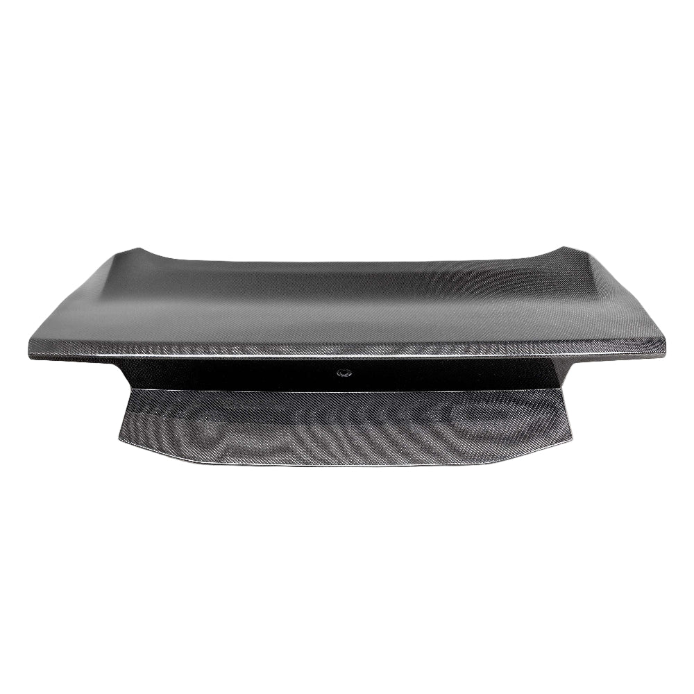 Anderson Composites 2024 Ford Mustang Type-AO Double Sided Carbon Fiber 1-Piece Deckl - Anderson Composites AC-TL24FDMU-AO-DS