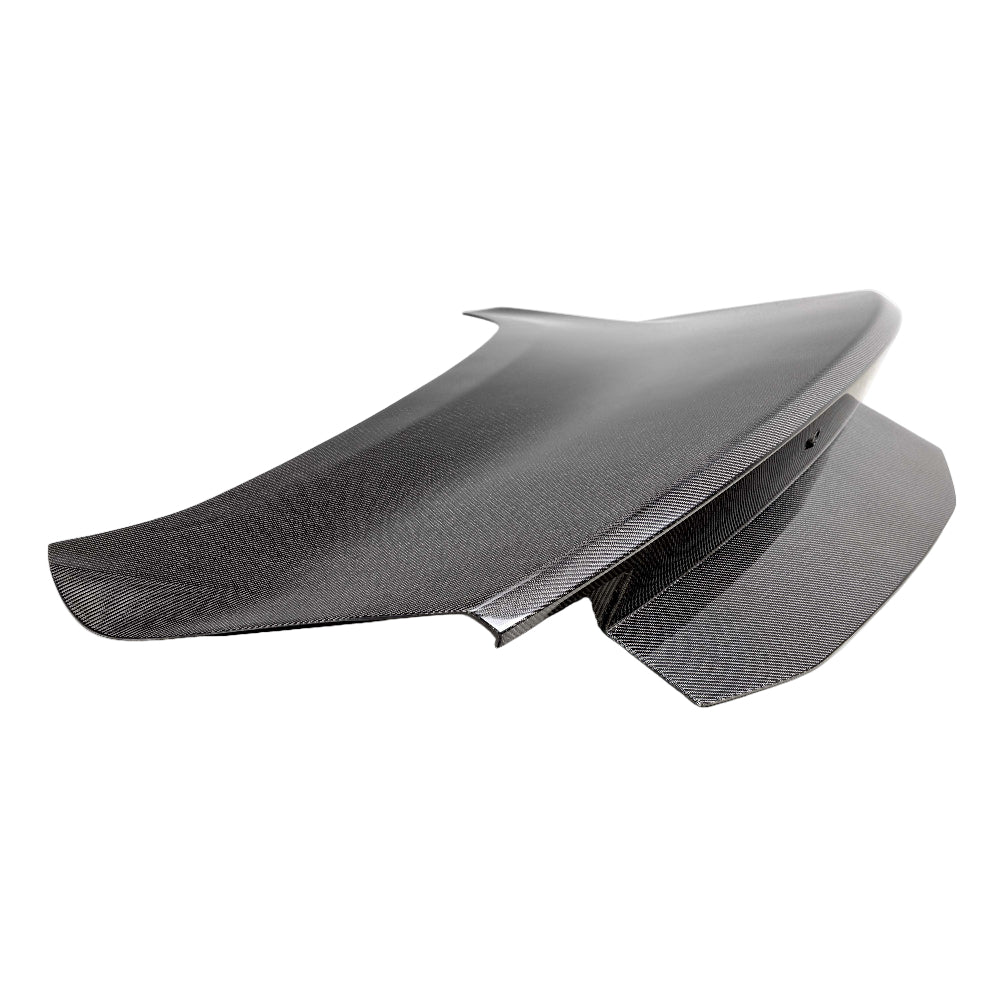 Anderson Composites 2024 Ford Mustang Type-AO Double Sided Carbon Fiber 1-Piece Deckl - Anderson Composites AC-TL24FDMU-AO-DS