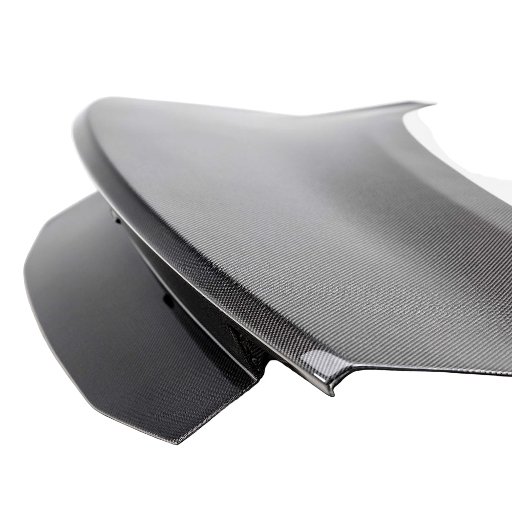 Anderson Composites 2024 Ford Mustang Type-AO Double Sided Carbon Fiber 1-Piece Deckl - Anderson Composites AC-TL24FDMU-AO-DS