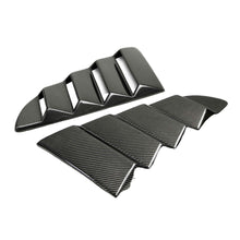 Load image into Gallery viewer, Anderson Composites 2015-2017 Ford Mustang Type-V Style Window Louvers - Vented - Anderson Composites AC-WL15FDMU-V