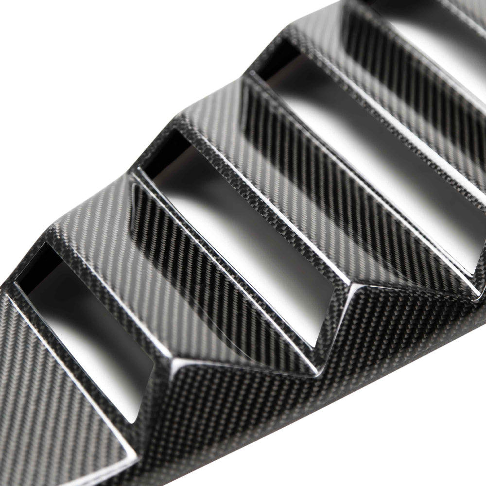 Anderson Composites 2015-2017 Ford Mustang Type-V Style Window Louvers - Vented - Anderson Composites AC-WL15FDMU-V