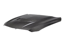 Load image into Gallery viewer, Side angle of Anderson Composites CT5-V Blackwing Type-SV carbon fiber hood