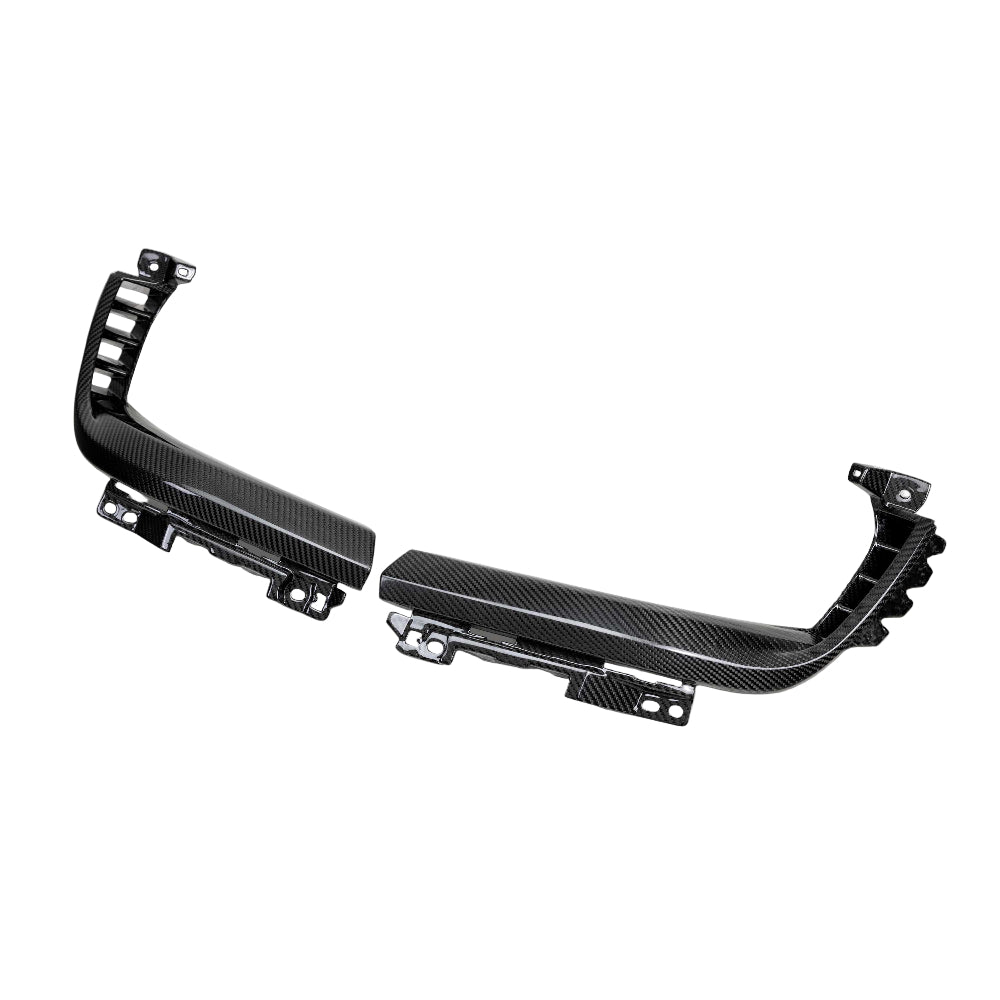 Anderson Composites RAM TRX carbon fiber headlight surround front view