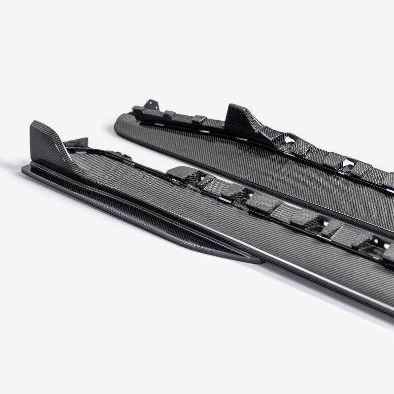 Anderson Type-GT5 splitters with matching front splitter and diffuser on S650 Mustang