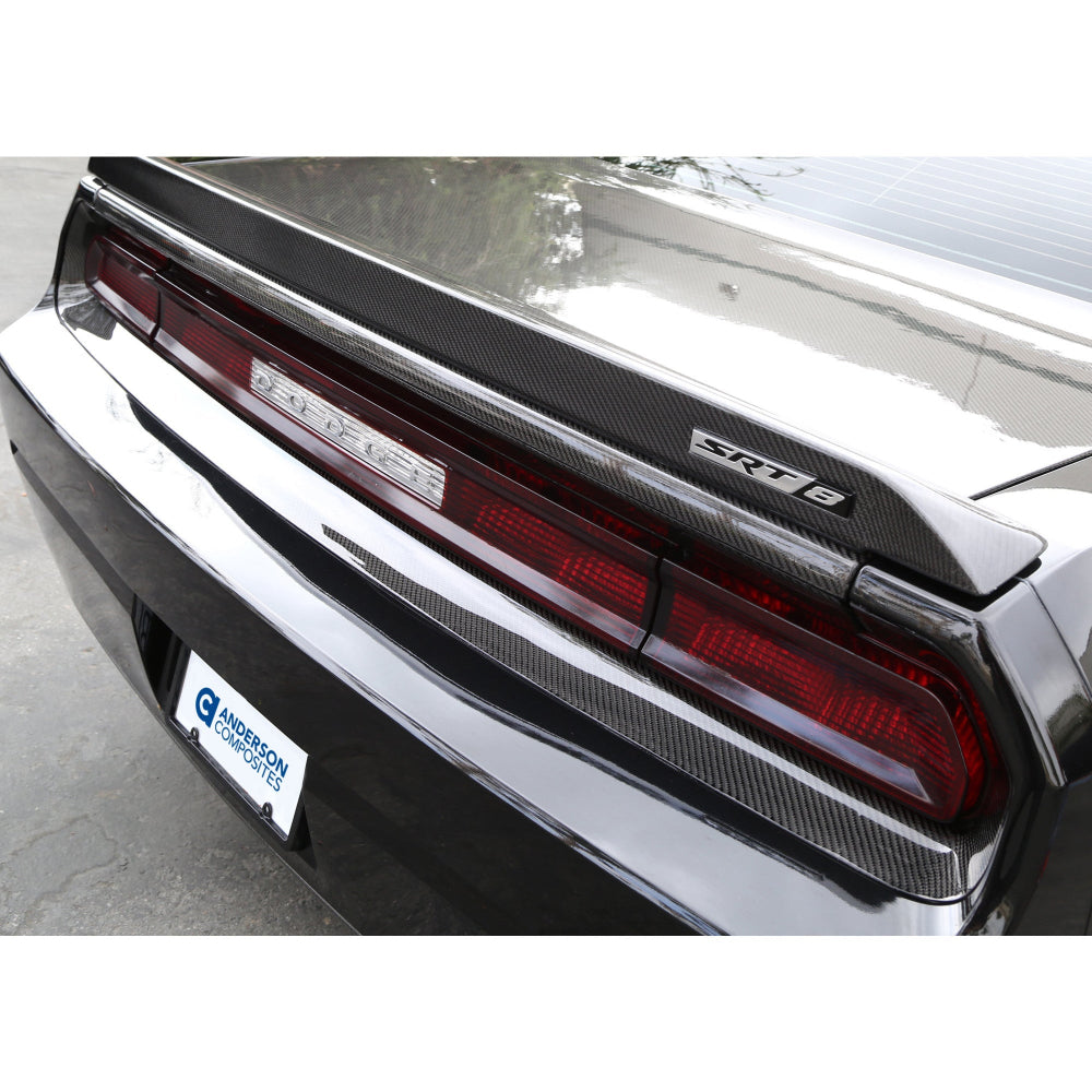 Surround installed above Challenger tail lights