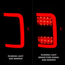 Load image into Gallery viewer, ANZO 01-11 Ford Ranger LED Taillights - Black Housing w/ Smoke Lens &amp; Light Bar ANZO ANZ311391