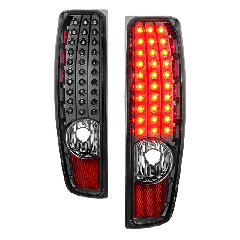 Anzo 04-10 Chevy Colorado LED Tailights G2 - Black ANZO ANZ311385