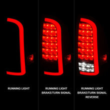 Load image into Gallery viewer, ANZO 05-15 Toyota Tacoma Full LED Tail Lights w/Light Bar Sequential Black Housing Smoke Lens ANZO ANZ311428