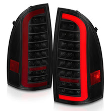 Load image into Gallery viewer, ANZO 05-15 Toyota Tacoma Full LED Tail Lights w/Light Bar Sequential Black Housing Smoke Lens ANZO ANZ311428