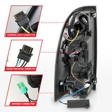 Load image into Gallery viewer, ANZO 05-15 Toyota Tacoma Full LED Tail Lights w/Light Bar Sequential Black Housing Smoke Lens - Black Ops Auto Works