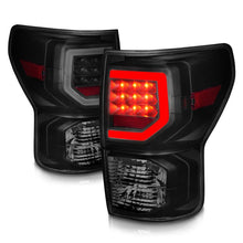 Load image into Gallery viewer, Anzo 07-11 Toyota Tundra Full LED Tailights Black Housing Smoke Lens G2 (w/C Light Bars) ANZO ANZ311387
