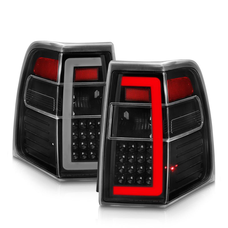 ANZO 07-17 Ford Expedition LED Taillights w/ Light Bar Black Housing Clear Lens ANZO ANZ311408