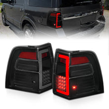 Load image into Gallery viewer, ANZO 07-17 Ford Expedition LED Taillights w/ Light Bar Black Housing Smoke Lens ANZO ANZ311409