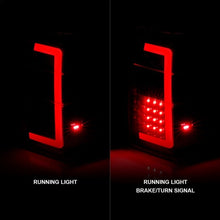Load image into Gallery viewer, ANZO 07-17 Ford Expedition LED Taillights w/ Light Bar Black Housing Smoke Lens ANZO ANZ311409