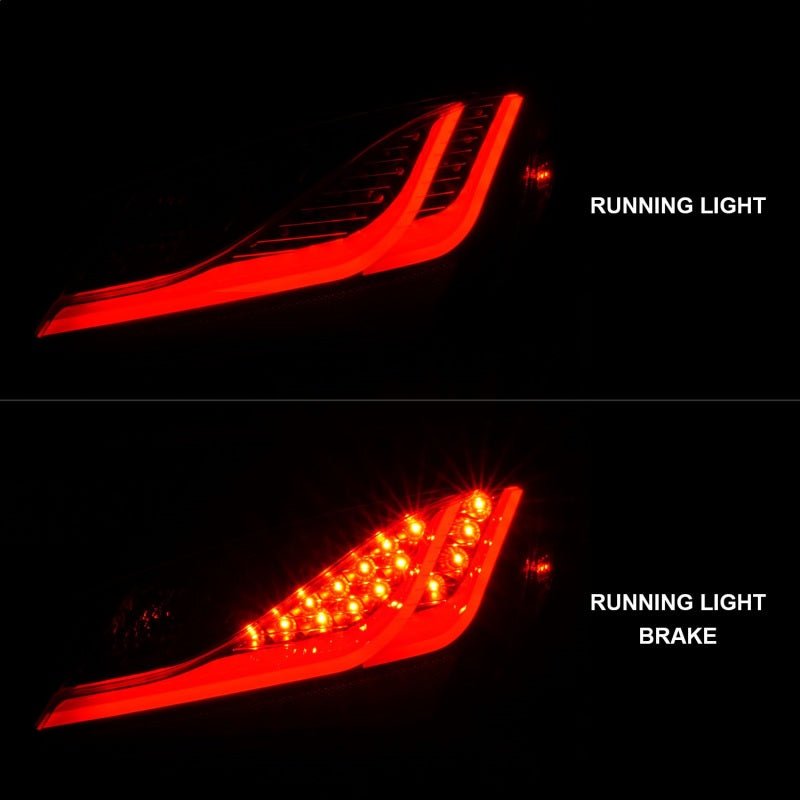 ANZO 10-13 Hyundai Genesis 2DR LED Taillights Smoke ANZO ANZ321347