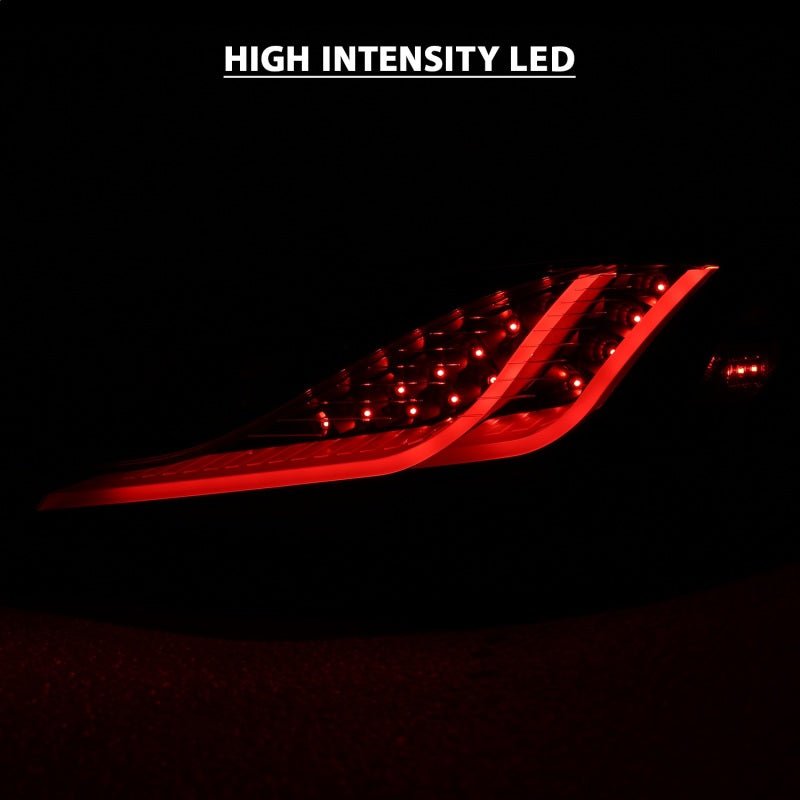 ANZO 10-13 Hyundai Genesis 2DR LED Taillights Smoke - Black Ops Auto Works