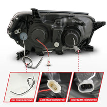 Load image into Gallery viewer, ANZO 10-13 Toyota 4Runner Projector Headlights - Black ANZO ANZ111602
