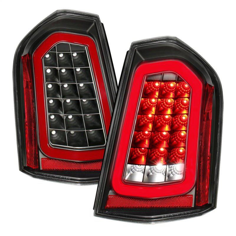 ANZO 11-14 Chrysler 300 LED Taillights Black w/ Sequential ANZO ANZ321343