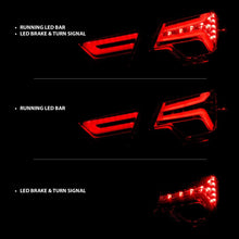 Load image into Gallery viewer, ANZO 14-18 Chevrolet Impala LED Taillights Red/Clear - Black Ops Auto Works
