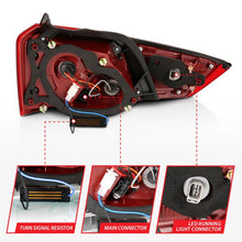 Load image into Gallery viewer, ANZO 14-18 Chevrolet Impala LED Taillights Red/Clear - Black Ops Auto Works