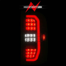 Load image into Gallery viewer, ANZO 14-18 GMC Sierra 1500 Full LED Taillights Black Housing Smoke Lens (w/C Light Bars) ANZO ANZ311465