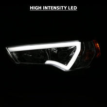 Load image into Gallery viewer, ANZO 14-23 Toyota 4 Runner Plank Style Projector Headlights Chrome w/ Amber ANZO ANZ111417