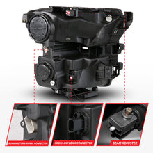 Load image into Gallery viewer, ANZO ANZO 15-17 Ford F-150 (Factory Halogen Model ONLY) Full LED Proj Headlights Init/SeqSig Black- Pair