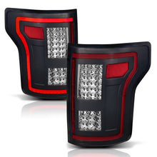 Load image into Gallery viewer, ANZO 15-17 Ford F-150 LED Taillights Black w/ Sequential ANZO ANZ311293