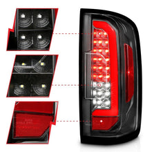 Load image into Gallery viewer, ANZO 15-21 Chevrolet Colorado Full LED Tail Lights w/ Red Lightbar Black Housing Clear Lens ANZO ANZ311432