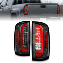 Load image into Gallery viewer, ANZO 15-21 Chevrolet Colorado Full LED Tail Lights w/ Red Lightbar Black Housing Clear Lens - Black Ops Auto Works