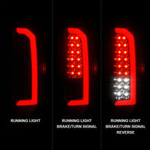 Load image into Gallery viewer, ANZO 15-21 Chevrolet Colorado Full LED Tail Lights w/ Red Lightbar Black Housing Smoke Lens ANZO ANZ311433