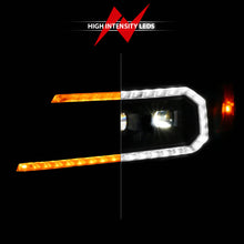 Load image into Gallery viewer, ANZO 15-22 Chevy Colorado Blk Housing Full LED DRL Projector Headlight w/ Sequential Light Bar ANZO ANZ111634